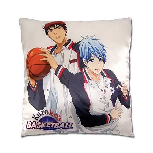 Kuroko's Basketball Tetsuya and Kagami White Square Pillow